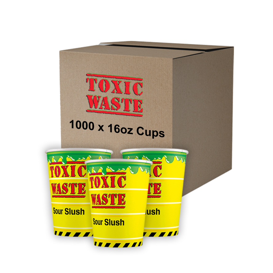 Toxic Waste® 16oz Paper Cups