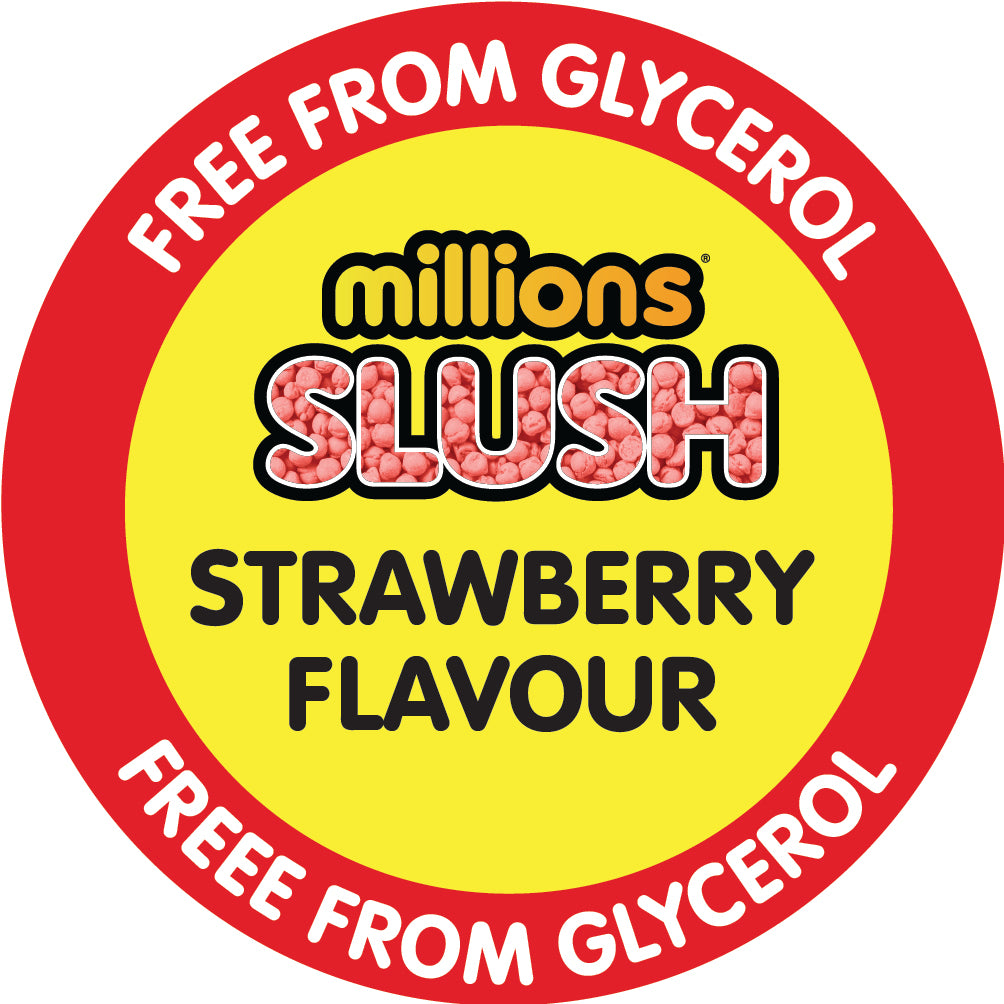 Millions® Glycerol Free Flavour Sticker - Strawberry
