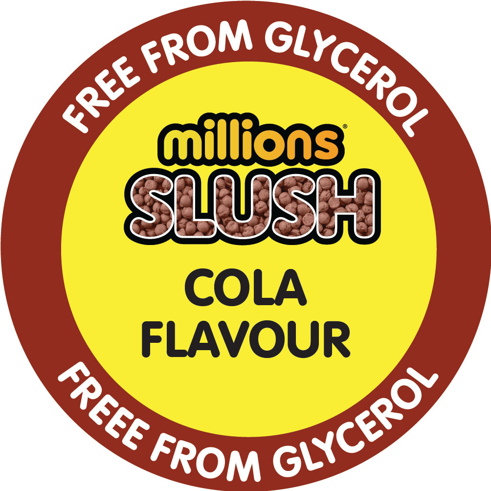 Millions®Glycerol Free Flavour Sticker - Cola