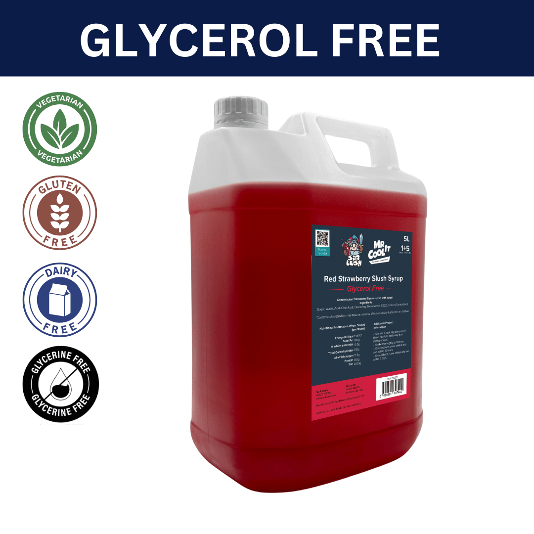 Strawberry Syrup - Glycerol-Free