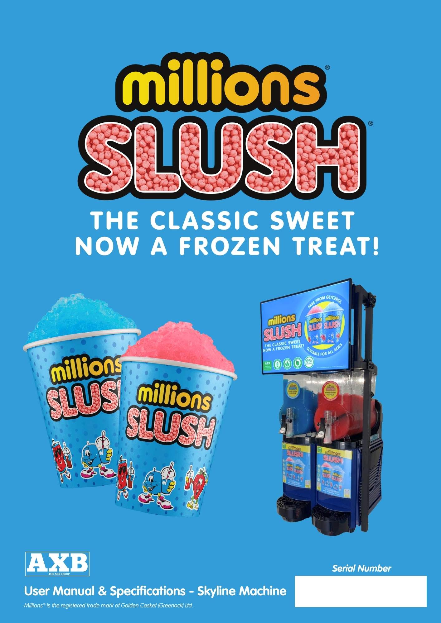 Millions Slush User Manual & Specifications