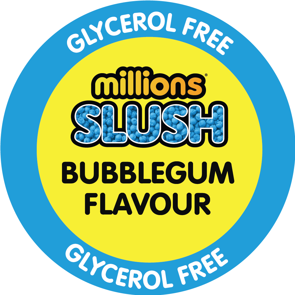 Millions® Glycerol Free Flavour Sticker - Bubblegum