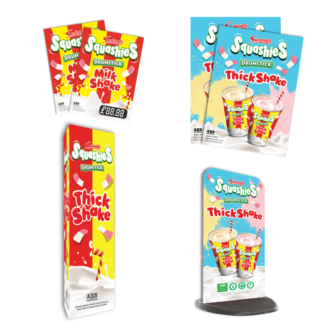 Squashies® Thickshake POS Pack