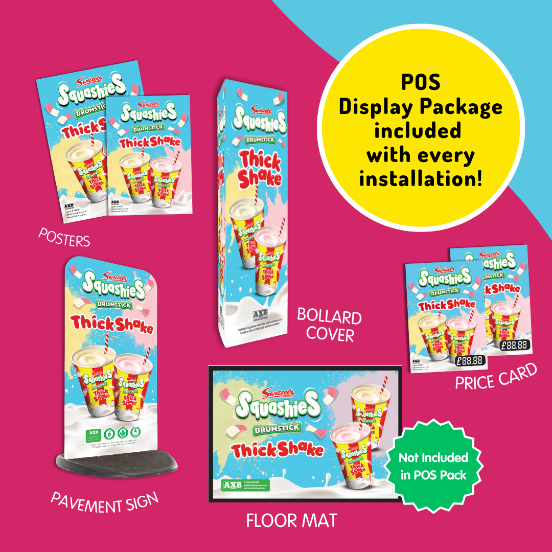 Squashies®Thickshake - Maxi Blaze 2 Machine (with free starter pack)