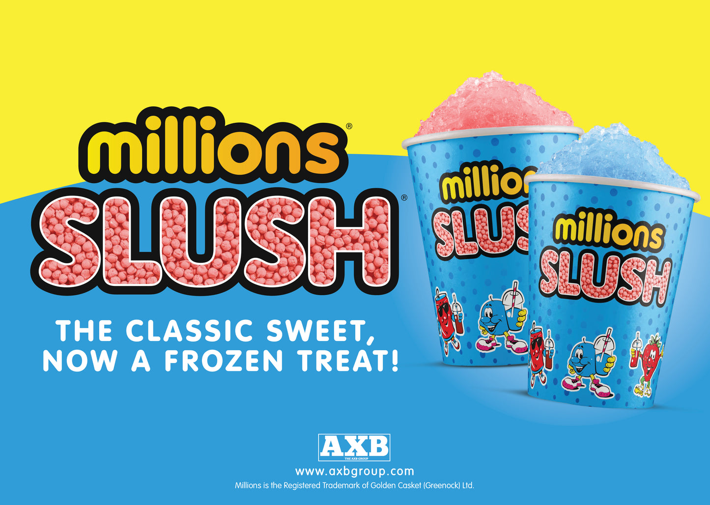 Millions® A3 Backlit Display Poster