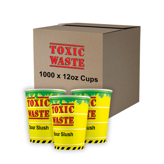 Toxic Waste® 12oz Paper Cups
