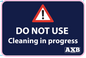 Machine Cleaning Sign