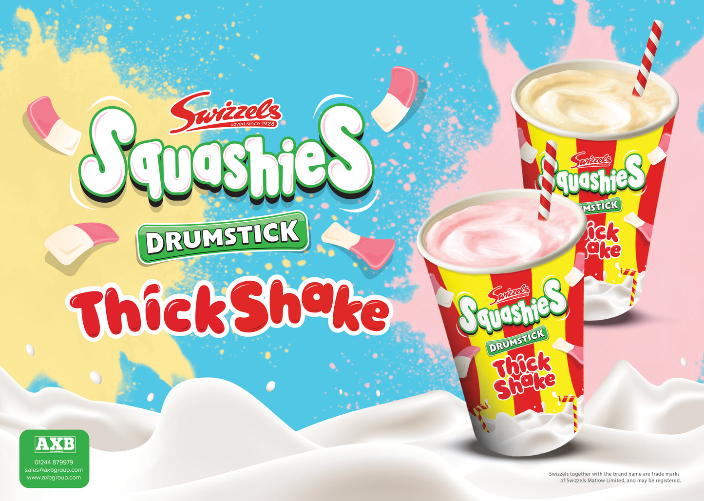 Squashies® A3 Backlit Display Poster