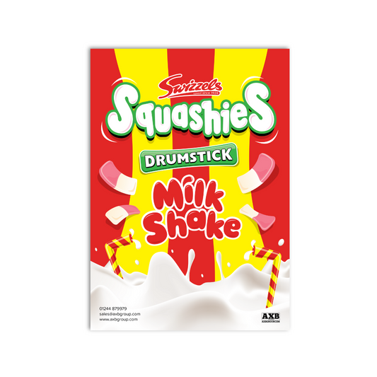 A3 Squashies® Milkshake Poster