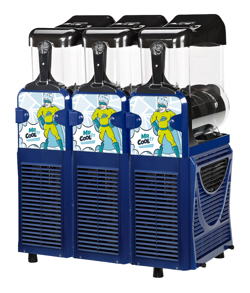 Refurbished Pro Triple Bowl 10L Slush Machine - With Free Stock!.