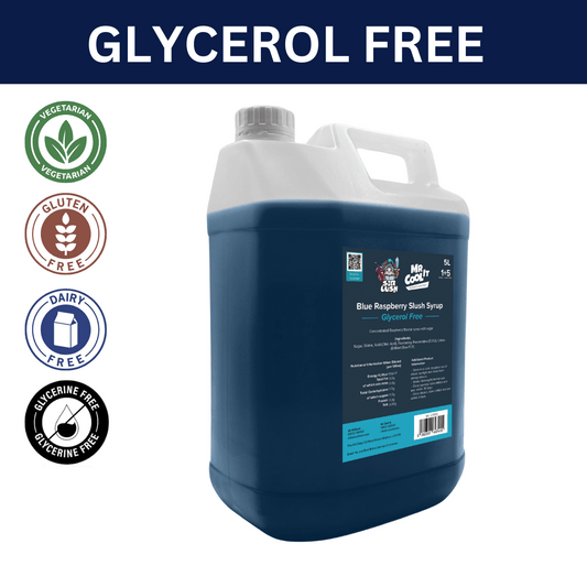 Blue Raspberry Syrup - Glycerol-Free