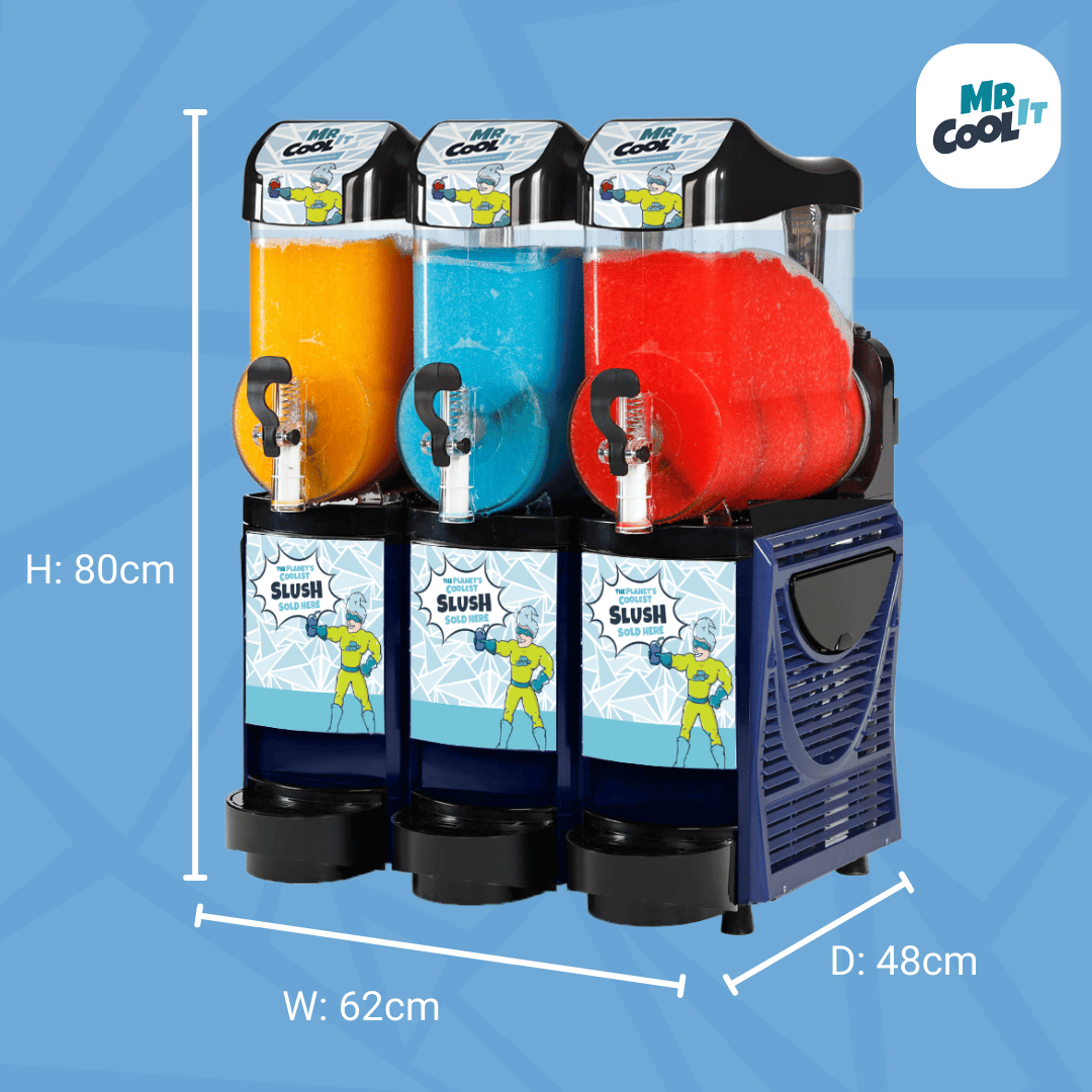 Mr Cool It Skyline Triple 10Ltr Slush Machine.
