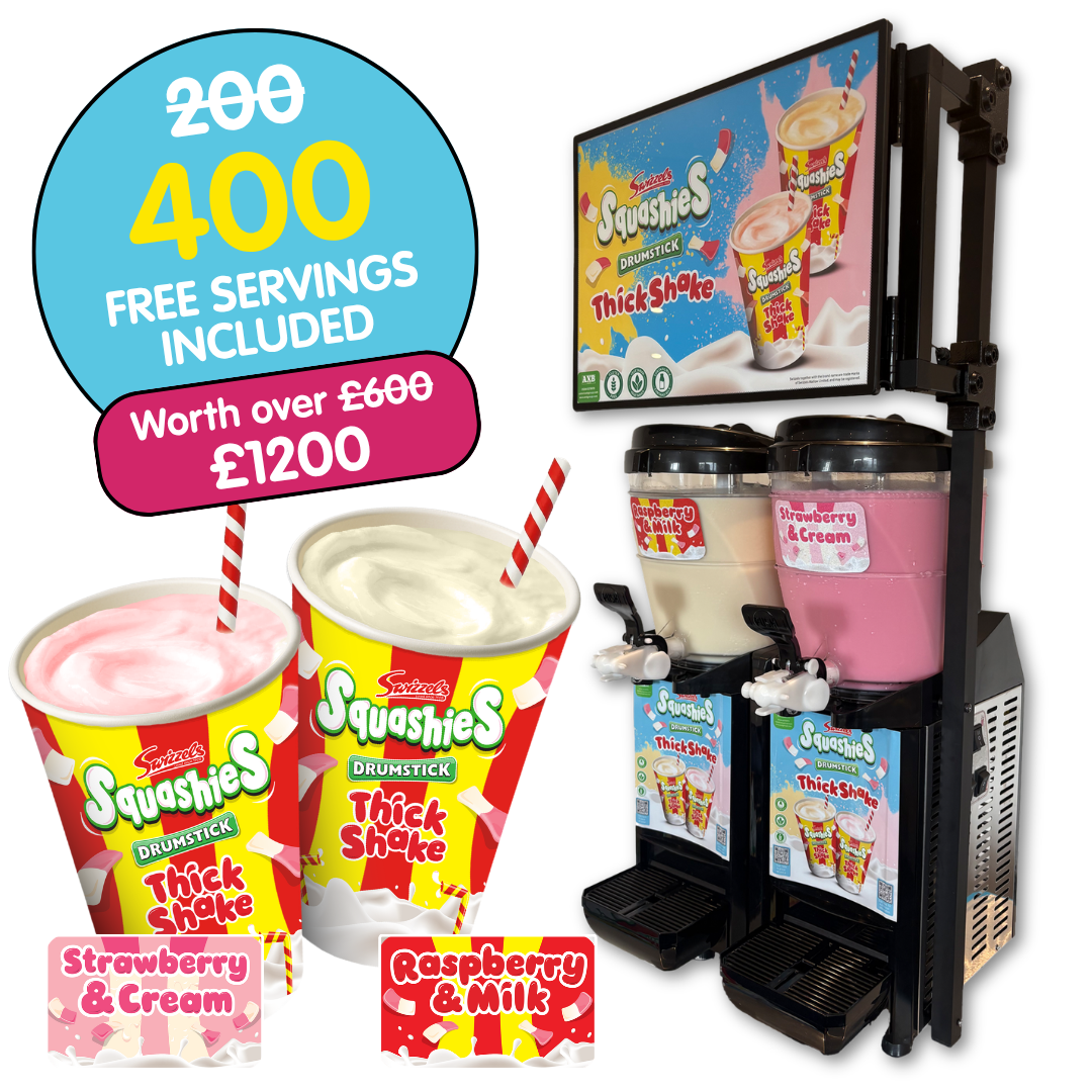 Squashies®Thickshake - Maxi Blaze 2 Machine (with free starter pack)