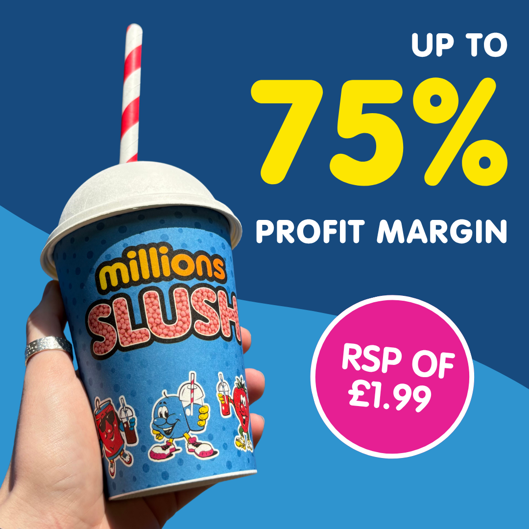 Millions® Slush - Skyline 2 Machine (with free starter pack)