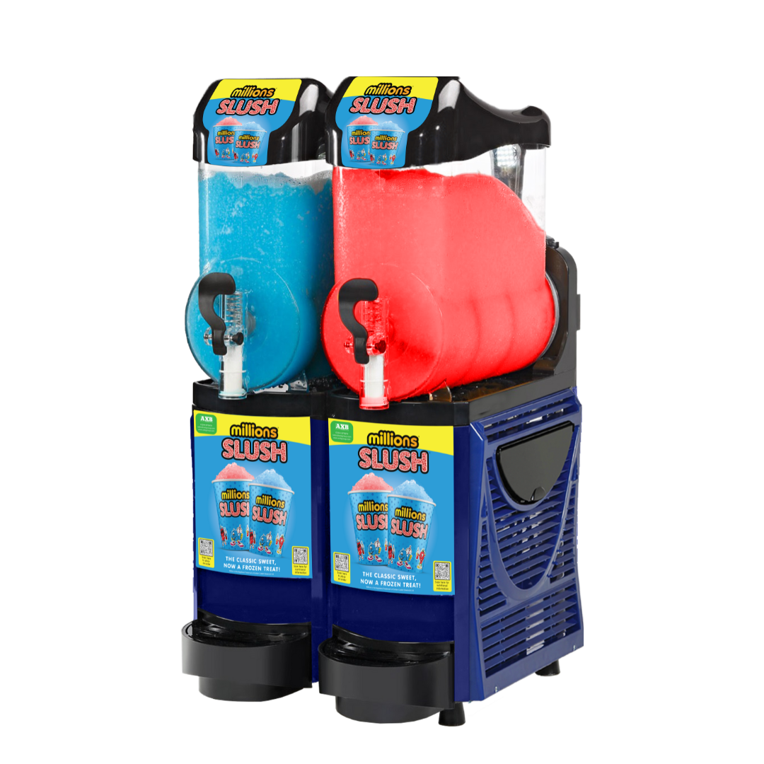 Millions® Slush - Skyline 2 Machine (Black & Blue Panels)