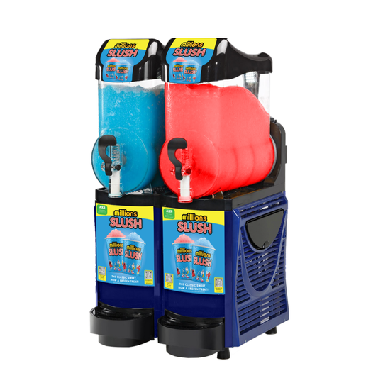 Millions® Slush - Skyline 2 Machine (Black & Blue Panels)