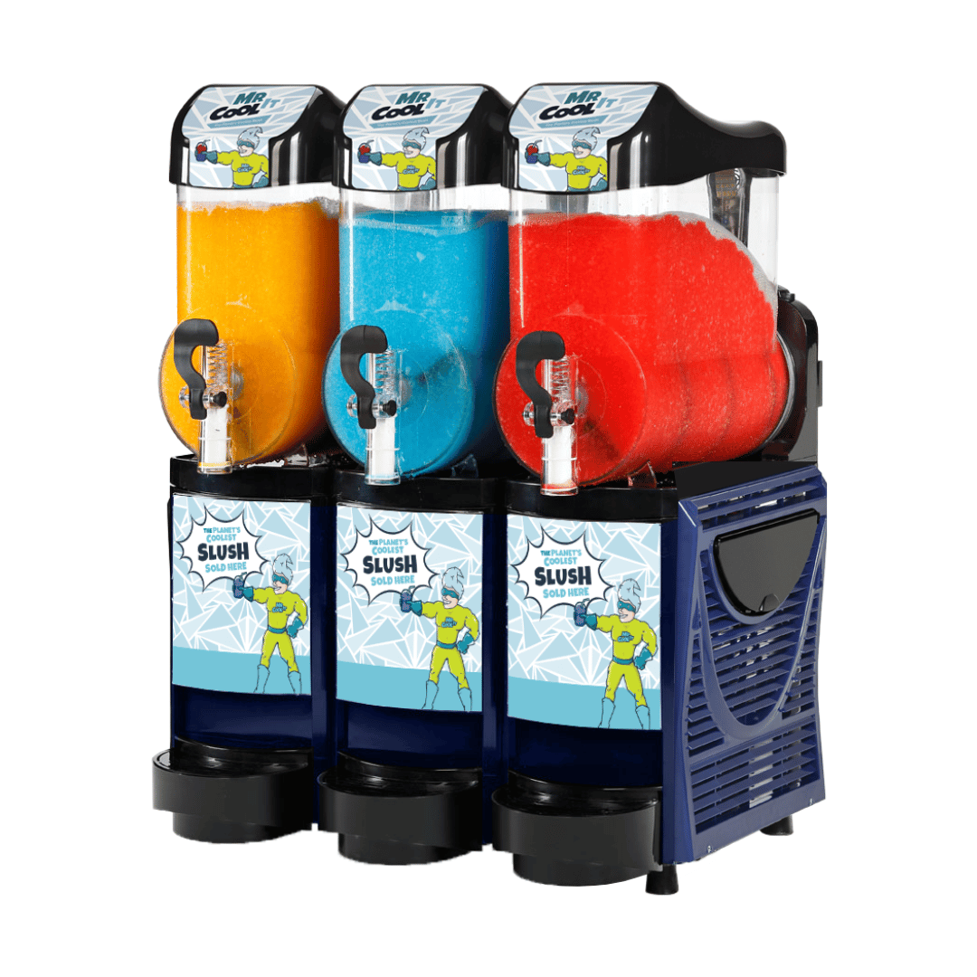 Refurbished Pro Triple Bowl 10L Slush Machine - With Free Stock!.