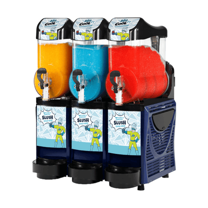 Refurbished Pro Triple Bowl 10L Slush Machine - With Free Stock!.