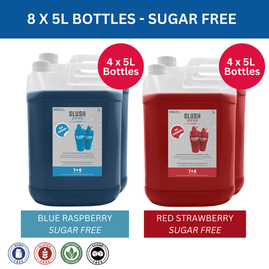 8-Pack Classic Tastes Sugar Free Syrup Bundle.