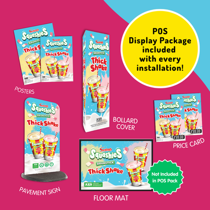 Squashies®Thickshake - Maxi Blaze 2 Machine (with free starter pack)