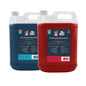Twin Pack-  Blue Rasbperry & Red Strawberry Glycerol Free Syrup Bundle