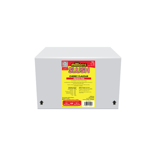 Millions® Glycerol Free Cherry Syrup 10L BIB - Screw Connector
